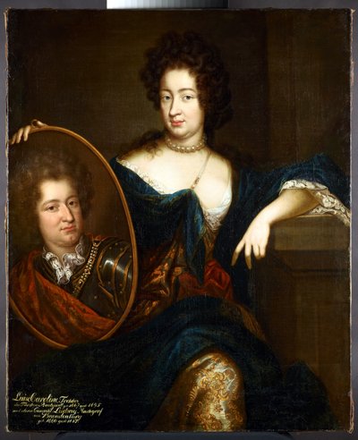 Inglês: Louise Charlotte von Radziwill de Jacques Vaillant