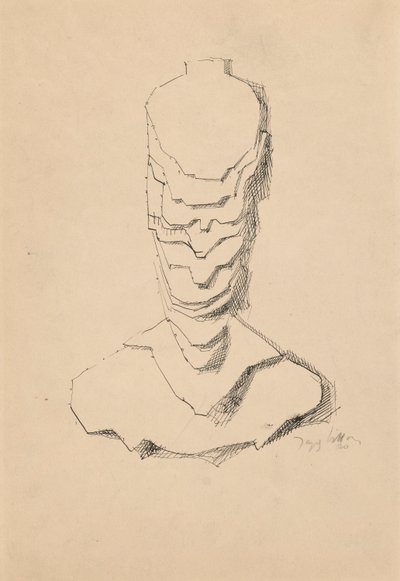 Construção abstrata (Baudelaire) de Jacques Villon
