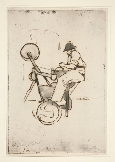 O Facas-Grinder de Jacques Villon