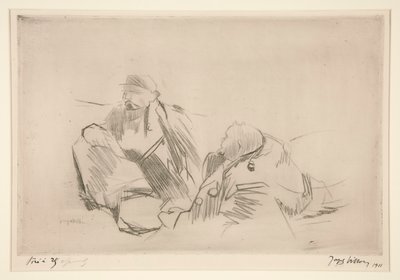 Os territoriais (os funcionários do conselho local) de Jacques Villon