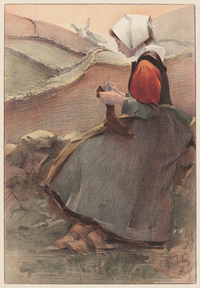 Mouro Flor, 1897. de Jacques Wely