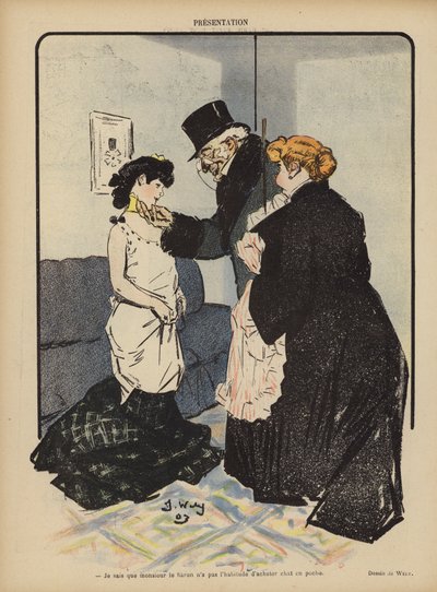 Ilustração para o riso de Jacques Wely