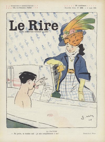 Ilustração para o riso de Jacques Wely