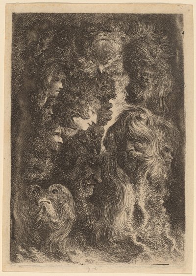 Cabeças Fantásticas de Jacques de Gheyn III