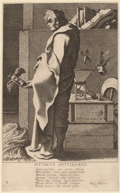 Pittacus Mitylanaeus de Jacques de Gheyn III