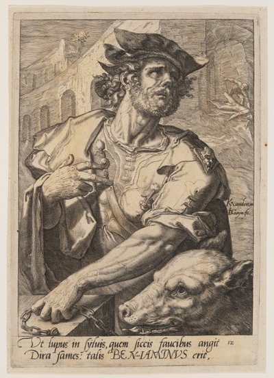 Benjamin, de Os Doze Filhos de Jacob de Jacques de Gheyn II