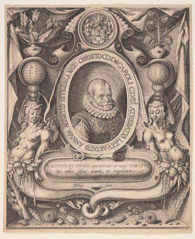 Carolus Clusius, médico e botânico de Jacques de Gheyn II