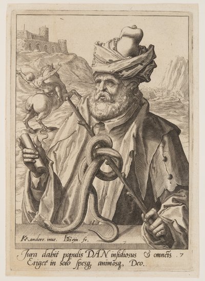 Dan, de Os Doze Filhos de Jacob de Jacques de Gheyn II