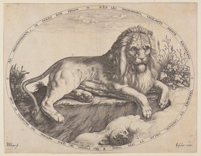 Den Grooten Leeuw (O Grande Leão). de Jacques de Gheyn II