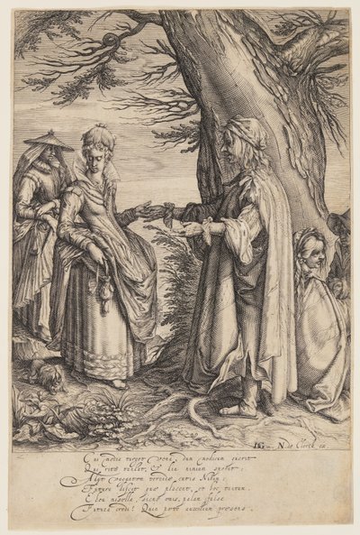 Adivinhador de Jacques de Gheyn II
