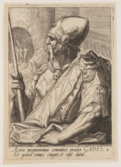 Gad, de Os Doze Filhos de Jacob de Jacques de Gheyn II