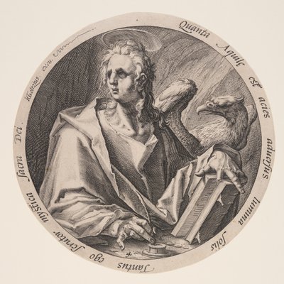 João, de Os Evangelistas de Jacques de Gheyn II