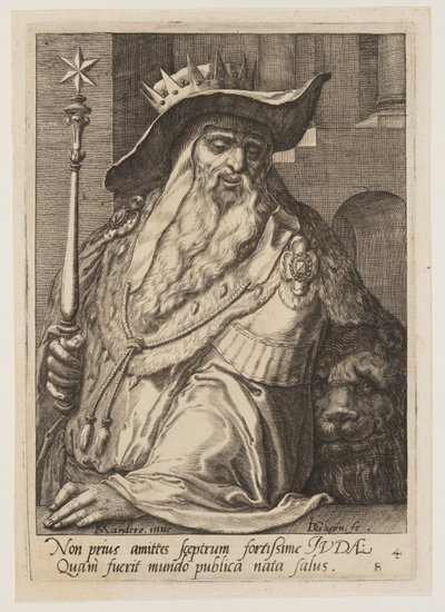 Judá, de Os Doze Filhos de Jacob de Jacques de Gheyn II