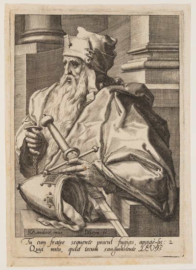 Levi, de Os Doze Filhos de Jacob de Jacques de Gheyn II