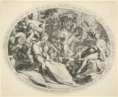 O milagre dos cinco pães de Jacques de Gheyn II