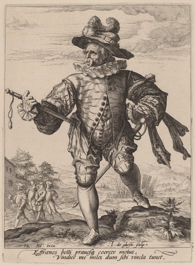 Reitor de Jacques de Gheyn II after Hendrik Goltzius