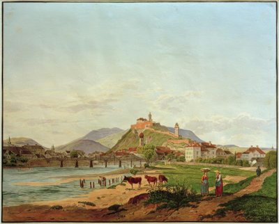 Vista de Graz de Jakob Alt
