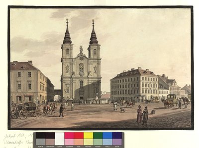 Igreja Paroquial de Mariahilf de Jakob Alt