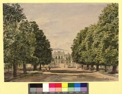 Castelo de Hetzendorf de Jakob Alt