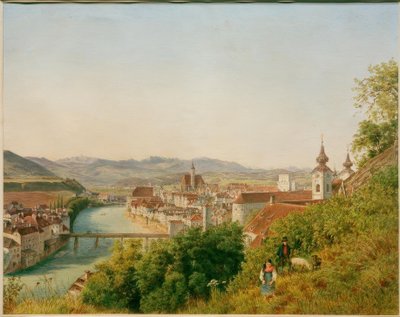 Steyr na Alta Áustria de Jakob Alt