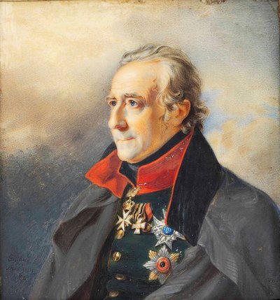 Retrato de Jan Pieter van Suchtelen 1751-1836, 1821. de Jakob Axel Gillberg