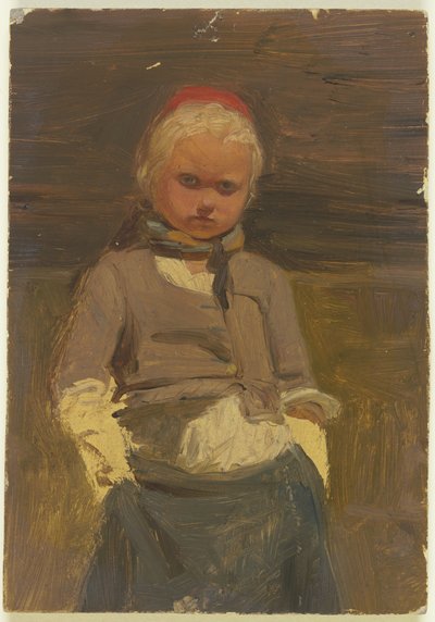 Uma menina do campo da Hesse de Jakob Becker