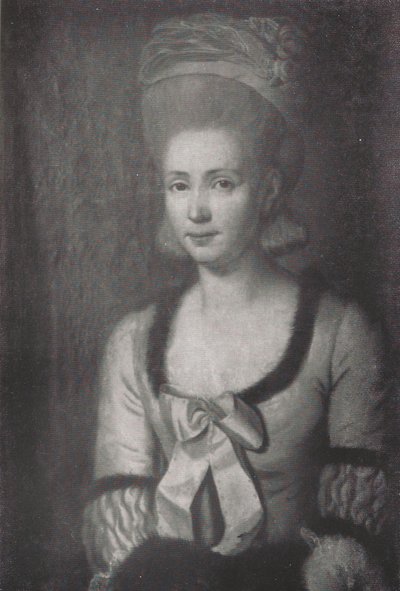 Handmann, Margaretha König, nascida Hug de Jakob Emanuel Handmann