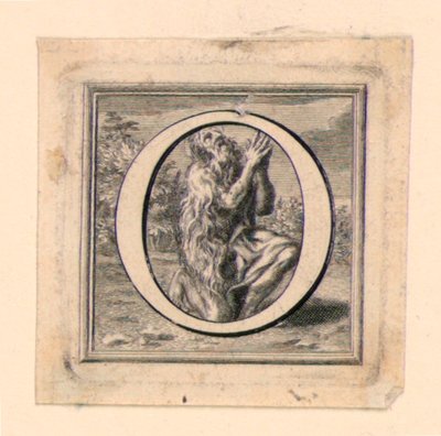 Letra O Maiúscula Decorada de Jakob Frey
