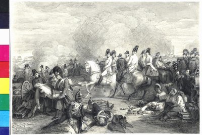 Arquiduque Carlos da Áustria na batalha de Aspern de Jakob Groh