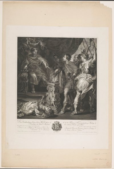 Mucius Scaevola de Jakob Matthias Schmutzer