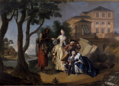 Cartomancia Cigana, 1762 de Jakob Michel