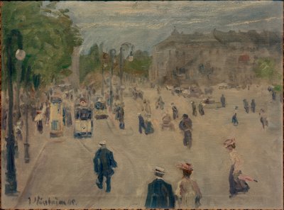 Praça da Ópera em Frankfurt am Main de Jakob Nussbaum
