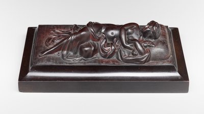 Mulher reclinada (ébano) de James Pradier