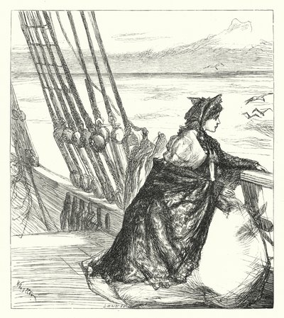 Hexametros do lado do mar (gravura) de James Abbott McNeill (after) Whistler