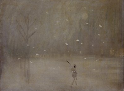 Tempestade de neve (óleo sobre tela) de James Abbott McNeill (after) Whistler