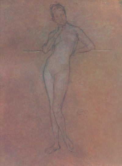 Um Estudo Nu, c1872, 1904 de James Abbott McNeill Whistler