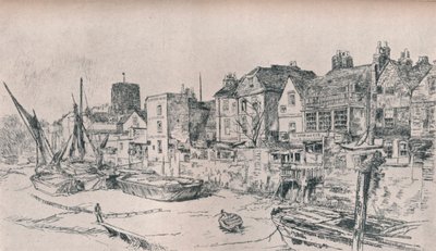 Adão e Eva: Old Chelsea, 1879, 1903 de James Abbott McNeill Whistler