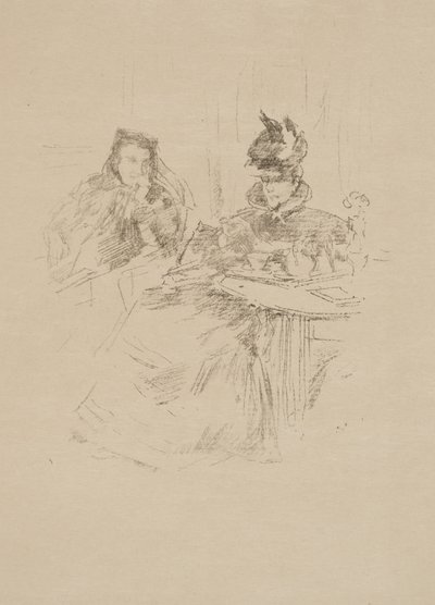 Chá da tarde de James Abbott McNeill Whistler