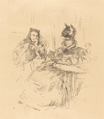 Chá da Tarde, 1897. de James Abbott McNeill Whistler