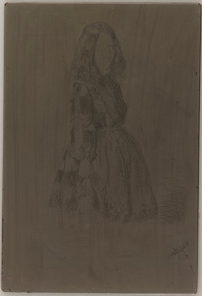 Annie, 1857-1858. de James Abbott McNeill Whistler