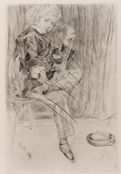 Arthur Haden, 1859. de James Abbott McNeill Whistler