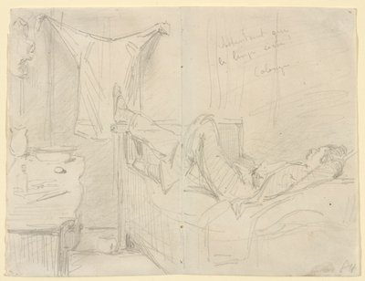 À espera que a roupa seque! Colónia, 1858. de James Abbott McNeill Whistler