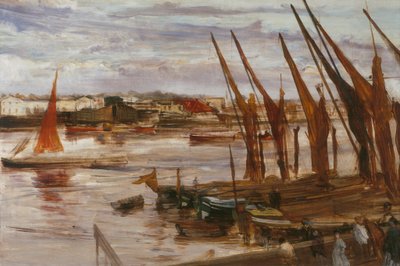 Battersea Reach, c. 1863. de James Abbott McNeill Whistler