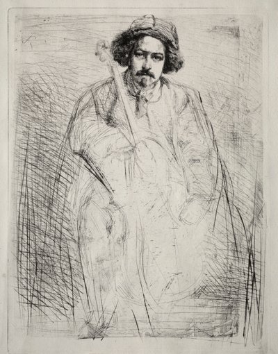 Becquet, 1871. de James Abbott McNeill Whistler
