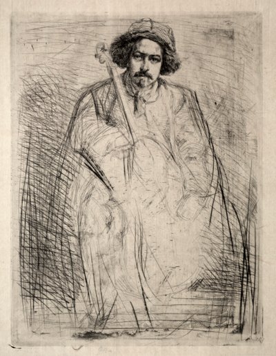 Becquet, 1871. de James Abbott McNeill Whistler