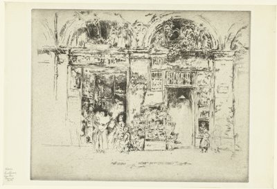 Loja de flores
Girassóis, Rue des Beaux-Arts de James Abbott McNeill Whistler
