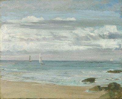 Azul e Prata: Trouville, c.1865 de James Abbott McNeill Whistler