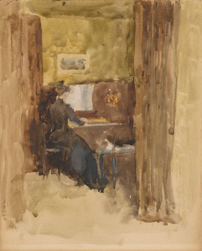 Bravura em Brown, 1883-1884. de James Abbott McNeill Whistler