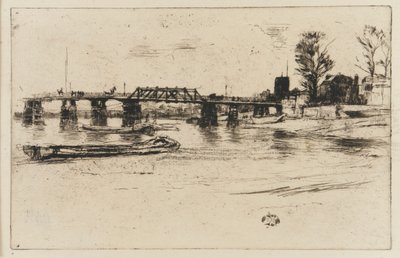 Chelsea, 1879. de James Abbott McNeill Whistler