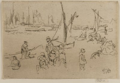 Crianças, Portsmouth, 1887. de James Abbott McNeill Whistler